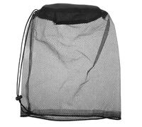 OUNONA 2pcs Basketball Net Bag - Soccer Mesh Sack with Drawstring - Storage Organizer for Single Football Basketball Volleyball Sports Ball Holder Carrier