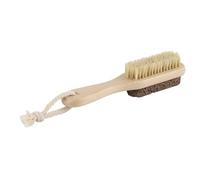 OUNONA 2pcs Boar Bristle Brush Double Sided Foot File Pumice Stone Callus Remover Dead Skin Scraper Pedicure Care Accessory