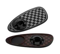 OUNONA 2pcs Car Dashboard Phone Holder with Anti-slip Mat for Smartphones and Temporary Parking Number Multi-functional Mobile Grip Pad for Secure Stability and Wide Vehicle Compatibility