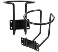 OUNONA 2pcs Car Drink Cup Holder Sturdy and Reliable Iron Multi-functional Design Classic Simple and Generous Style with Screws for Ship Yacht Beverage