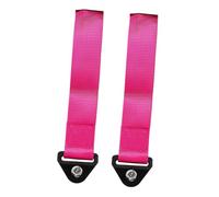 OUNONA 2pcs Car Tow Straps Decorative Front Bumper Traction Rope Stylish Design Easy Installation for Vehicle Modification Purple
