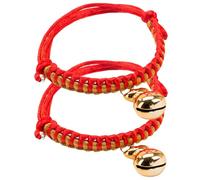 OUNONA 2pcs Cat Collar Woven PET Collar with Bell Adjustable Rope and Metal Chic Design for Kitten PET Cats Birthdays and Photos