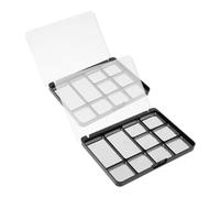 OUNONA 2pcs Empty Magnetic Eyeshadow Palette Makeup Storage Tray Eyeshadow Holder for Diy Cosmetics and Organizing Your Makeup Collection
