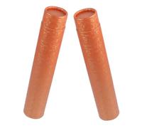 OUNONA 2pcs Extendable Drafting Document Tube Telescoping Paper Mailing Tube with Inner Adjustable for Artwork Posters Maps Storage and Transport Lightweight Portable Storage Case