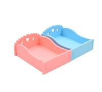 OUNONA 2pcs Hamster Cooling Bed Board Made of Pvc with Comfortable Smooth Surface and Stable Area to Lay for Summer Napping Pet Living Supplies