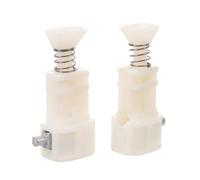 OUNONA 2pcs Luggage Handle Locking Clips Replacement Buckle Repair Kit for Suitcase Pulls Extender Handles Luggage Part Travel Accessories