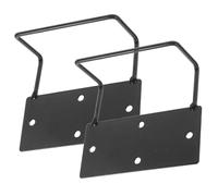 OUNONA 2pcs Mattress Slide Stopper Non-slip Holder for Beds, Iron Material with Simple Structure and Strong Sturdiness, Easy to Install Bedding Holder to Prevent Mattress Sliding