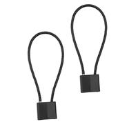 OUNONA 2pcs Metal Cable Locks for Bikes and Motorcycles Steel Rope Padlocks with Keys Wear-Resistant Anti-Theft Security for Bicycles Scooters Helmets Luggage and Lockers