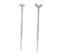 OUNONA 2pcs Metal Lash Lifter Eyelash Curling Rods Lash Separator Comb for Precise Separation Metal Material Suitable for Salon and Home Eyelash Lift Extensions Tinting