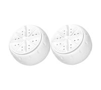 OUNONA 2pcs Mini Washing Machine Portable Usb Powered Washer for Laundry Automatic Washer Suction Cup for Hotel Dormitory