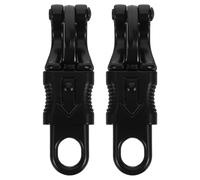 OUNONA 2PCS Panic Snap: Quick Release Snap Quick Releases Clip for Lead Ropes Tie Offs Rotatable Eye Buckle Clips Animals Riding Accessories