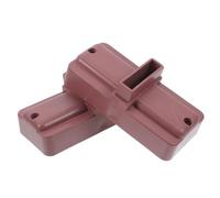 OUNONA 2pcs Plastic Fence Base Garden Fence Support Bracket Plastic Freestanding Holder Coffee Lightweight Stable Support Room Divider Indoor the Go