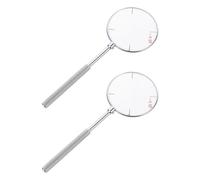 OUNONA 2pcs Portable Cross Cylinder Optical Lens Multi-function Optometry Tool Made of Optical Glass for Accurate Eye Examination and Astigmatism Testing