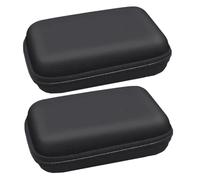 OUNONA 2pcs Shockproof Eva Hard Drive Cases Digital Accessory Storage Bags Portable Travel Carrying Organizer for Electronics Black 12x10x4cm