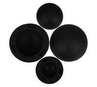 OUNONA 2pcs Silicone Notebook Cooling Pad Anti-slip Hemisphere Design, Portable Laptop Cooling Stand for Gaming Laptops and Notebooks, for Video Rendering and Study Sessions, Prevents