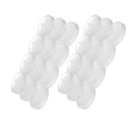 OUNONA 2pcs Silicone Resin Molds for Keychain and Jewelry Making, Flexible Round Flat Circle Molds with Pre-drilled Hole, Modern Circular Design for DIY Resin Crafting and Creative