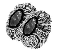 OUNONA 2Pcs Tin Foil Hair Conditioning Caps Double Layer Shower Caps for Hair Treatments for Home and Salon Use Stylish Color Options
