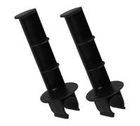 OUNONA 2pcs Toilet Paper Holder for Commode Chairs Tissue Roll Stand with Easy Installation Compatible with Wheelchair Accessories for Seniors and Patients in Bathroom and Kitchen