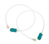 OUNONA 2pcs Transparent Cupping Extension Tubes for Home Use Versatile Vacuum Pump Cupping Suction Accessories Upgraded Replacement Parts for Dry and Wet Body