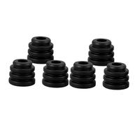 OUNONA 2sets 3pcs Vibration Rubber Pads for Air Conditioner Compressors Shock Absorbing Base and Noise Reduction Suitable for Outdoor Units Easy Installation Fit 3pcs*2