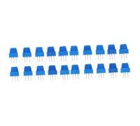 OUNONA 2sets Trimmer Potentiometer Assortment Kit Vertical Adjustable High Precision Resistors Ohm Electronic Components for Circuit Boards and Electronic Devices 10pcs*2