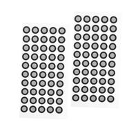 OUNONA 2sheets Scanning Reflective Markers High Visibility Dots for Scanner Tracking Thick Reference Points for Scanning Surfaces