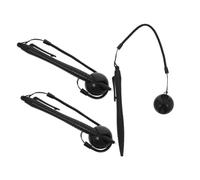 OUNONA 3 Pcs Resistive Touch Pen with Anti-lost Spring Rope and Base High Precision Hard-tip Stylus for Resistive Screen Devices for Drawing Writing and Tablet Use