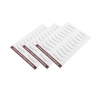 OUNONA 3 Sheets Simulation Eyebrow Stickers Fake Eyebrows Self-adhesive Peel off Brow Stickers for Women Beginner Makeup