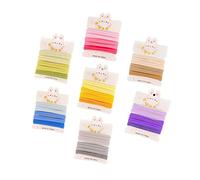 OUNONA 35Pcs Stretchy Hair Ties for Elastic Ponytail Holders Hair Styling Tools for Braids Ponytails Everyday Hairstyles