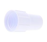 OUNONA 38mm Threaded Pool Suction Hose Connector with White Head for Swimming Pool Vacuum Pipe Sturdy Universal Fitting and Backwash Hose