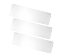 OUNONA 3pcs Clear Hair Highlighting Board Practical Hair Dyeing Paddle for Salon Home Use Convenient Coloring Tool for Stunning Highlights