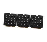 OUNONA 3pcs Computer Keyboard Module Industry Keypad and Matrices Button Featuring Button Control and Keypad Array for Key Keysheet Use in Office Scenarios