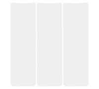 OUNONA 3pcs Hair Coloring Paddle: Dye Board Salon Highlighting Paddle Foiling Board For Barber Shop - Hairs Dye Applicator Transparent