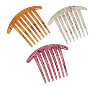 OUNONA 3pcs Hair Combs Detangler Scalp Sweep Comb for Hair Plaiting and Teasing