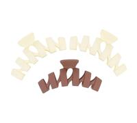 OUNONA 3pcs Large Hair Claw Clips for Women Sturdy Hair Clamps for Casual Office Travel Use