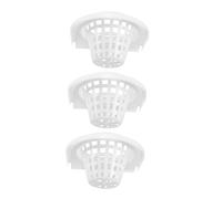 OUNONA 3pcs Mop Bucket Drainage Basket Easy Replacement Strainer Insert for Efficient Floor Cleaning Durable Plastic Squeezer for Optimal Moisture Management