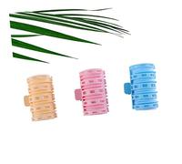 OUNONA 3pcs Portable Hair Curlers S DIY Hairdressing Tools Lightweight Heatless Curling Rollers for Women Easy Temporary Styling