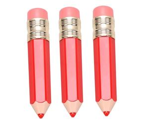 OUNONA 3pcs Red Lip Gloss Tubes Empty Subpackaging Lip Container Diy Balm Tube Set for Makeup Accessories and Travel