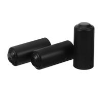 OUNONA 3pcs Replacement Mic Battery Caps for Wireless Microphone Accessories Plastic Covers Easy Installation