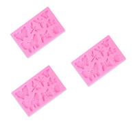 OUNONA 3pcs Silicone Candy Molds Nonstick Sweets Moulds DIY Soap Mold for Home Kitchen for Candy Making and Bear-Shaped Silicone Use