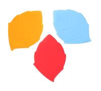 OUNONA 3pcs Silicone Toothbrush Covers Caps Dustproof for Travel and Home Organization Portable Toothbrush Holders