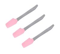 OUNONA 3Pcs Silicone Wax Applicators Multi Function Hair Removal Spatulas for Body Eyebrow Waxing Smooth Surface Safe Use for Home and Salon Wax Kits