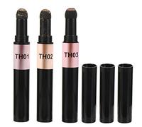 OUNONA 3pcs Solid Pen for Nail Art Nail Powder Pen Glitter for Diy Decoration at Home Salon