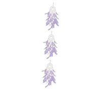 OUNONA 3pcs Spider Web Dream Catcher Handmade Dream Network Home Decor Led Light up Spider Web for Bedroom Sitting