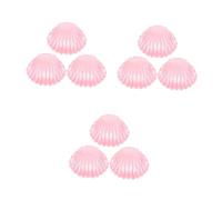OUNONA 3sets Elegant Seashell Candy Storage Boxes Mini Seashell Shaped Jewelry Cases for Wedding Birthday Decor Plastic Organizers for Treats Accessories 3pcs*3