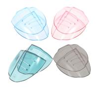 OUNONA 4 Pairs Tpu Side Shields for Sunglasses and Eyeglasses, Easy to Install and Remove, Assorted Colours, Protective Side Shield for Pollen and UV Protection