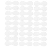 OUNONA 400Pcs Ultra-thin Cotton Eye Mask Sheets for Moisturizing and DIY Disposable Eye Pads for Hydrating and Soothing Skin Suitable for Salon and Home Use