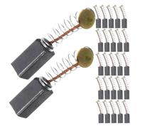 OUNONA 40pcs Power Tool Carbon Brushes Set 5mm X 5mm X 11mm Motor Brush Replacement for Drills Grinders Cutting Machines Home Renovation and Construction