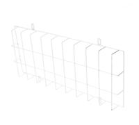 OUNONA 40x17.5cm Stainless Steel Metal Emergency Light Protective Cover Wire Guard Exit Sign Protective Guard Replacement for Wall Mount Emergency and Fire Exit Lights