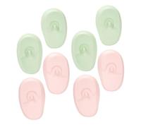 OUNONA 4pairs Silicone Ear Covers for Hair Dyeing Earmuffs Ear Protection Caps for Coloring Dying Supplies for Hairstyle